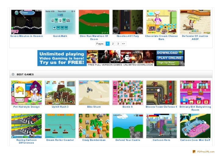 Y8 Games http://www.y8gamesfree.com